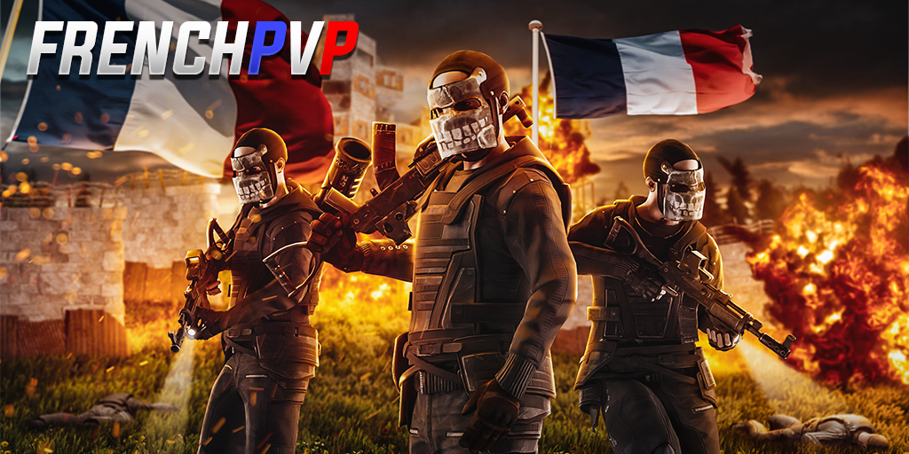 [FR/EU]FrenchPvP x1000000 [Mymini|NoBp|Kits|SkinBox] Server Image